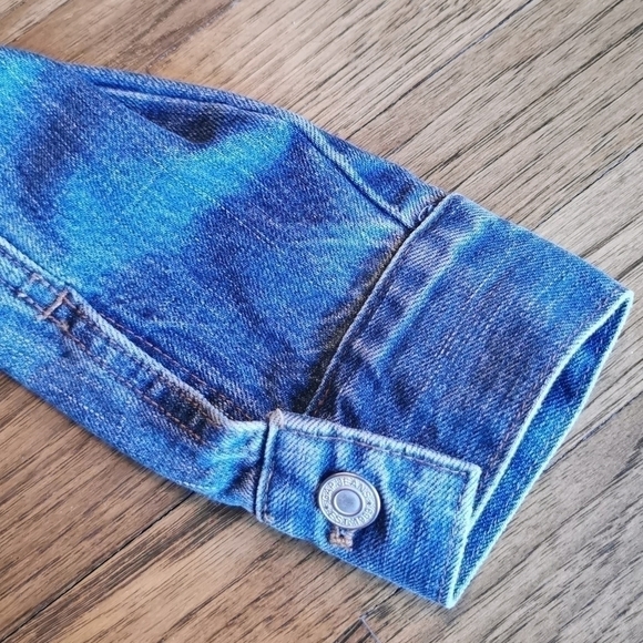 VINTAGE Gap Jean Jacket 100% Cotton XS - Picture 6 of 7